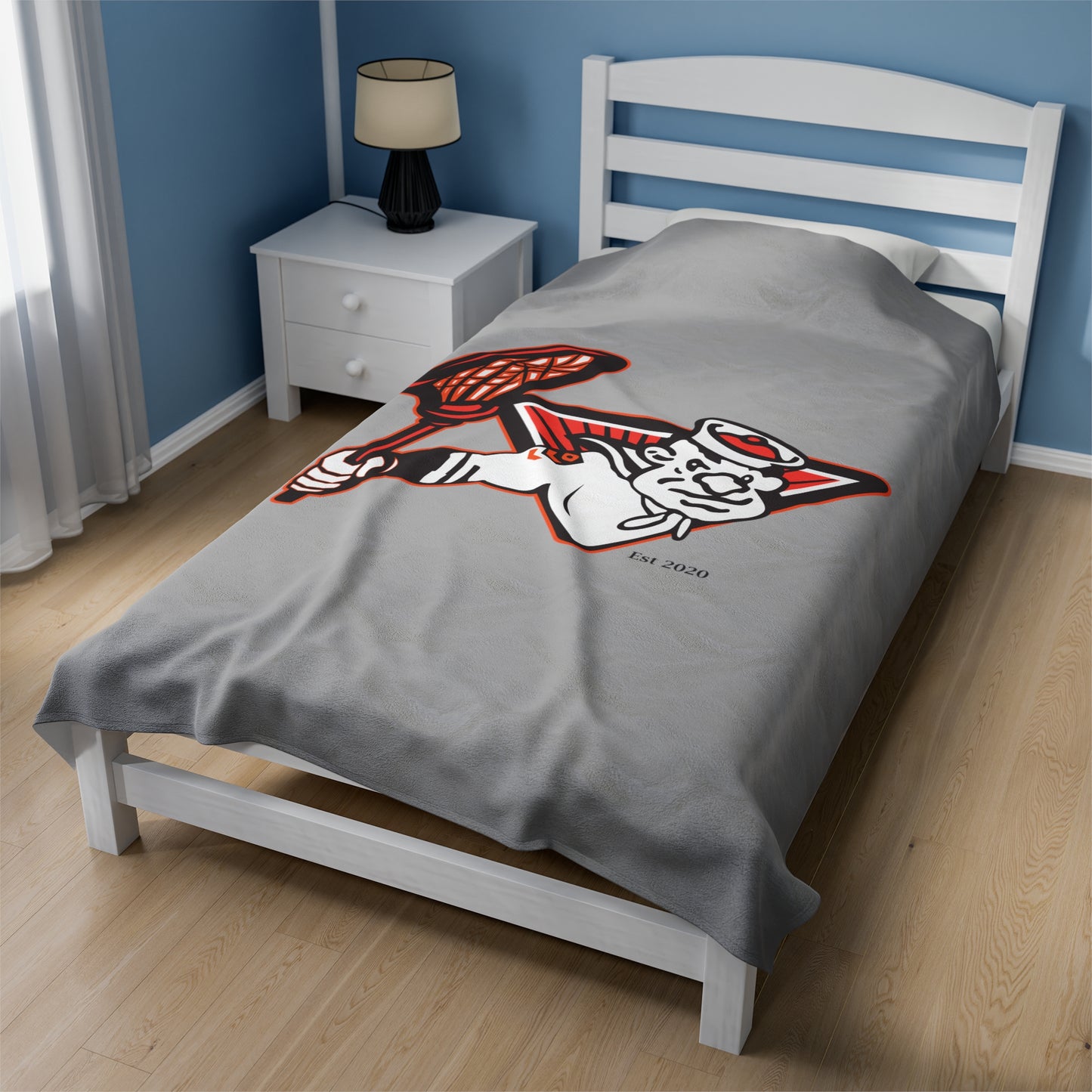 Sailors Lax Velveteen Plush Blanket
