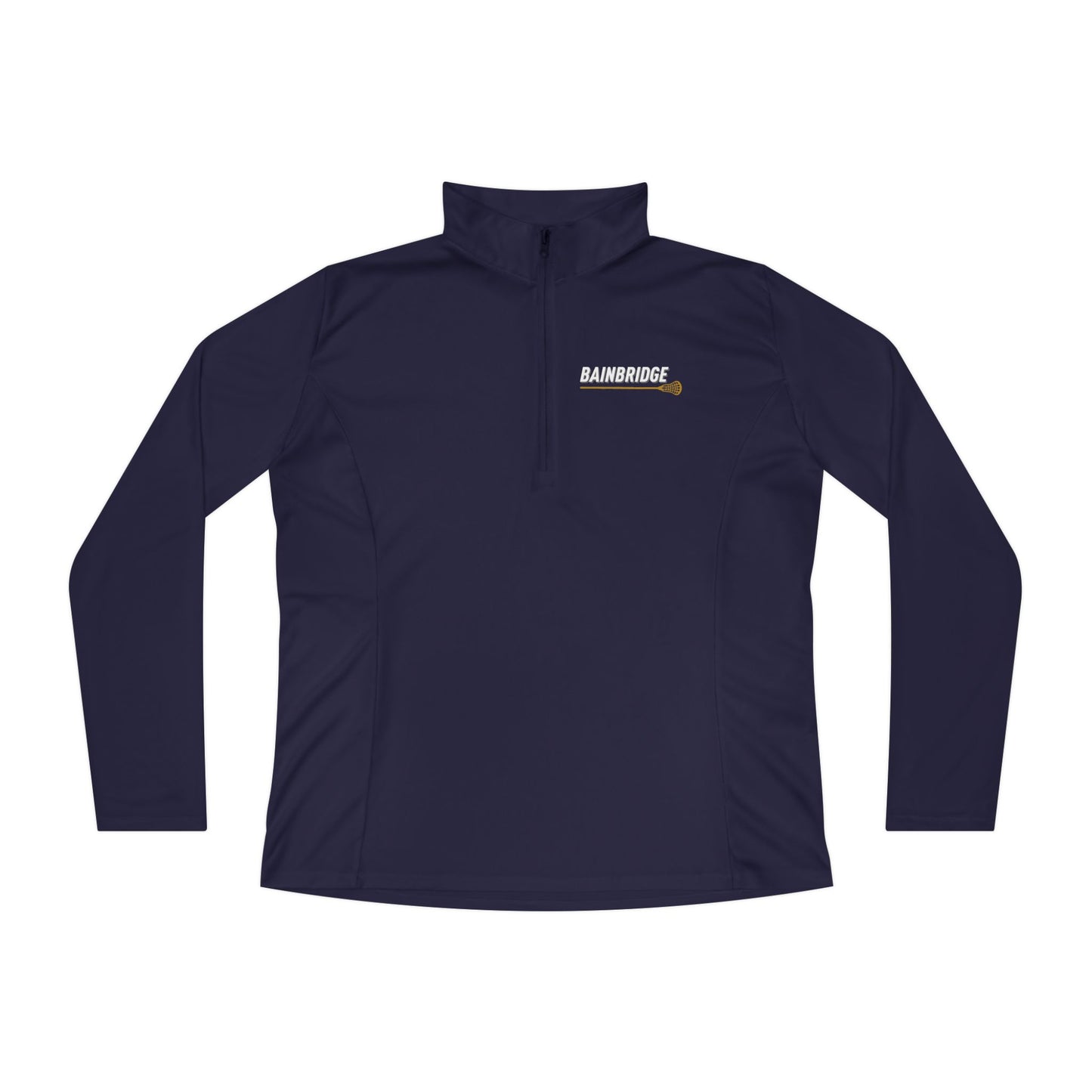 Women's Bainbridge Lacrosse Sport-Tek Quarter-Zip Pullover