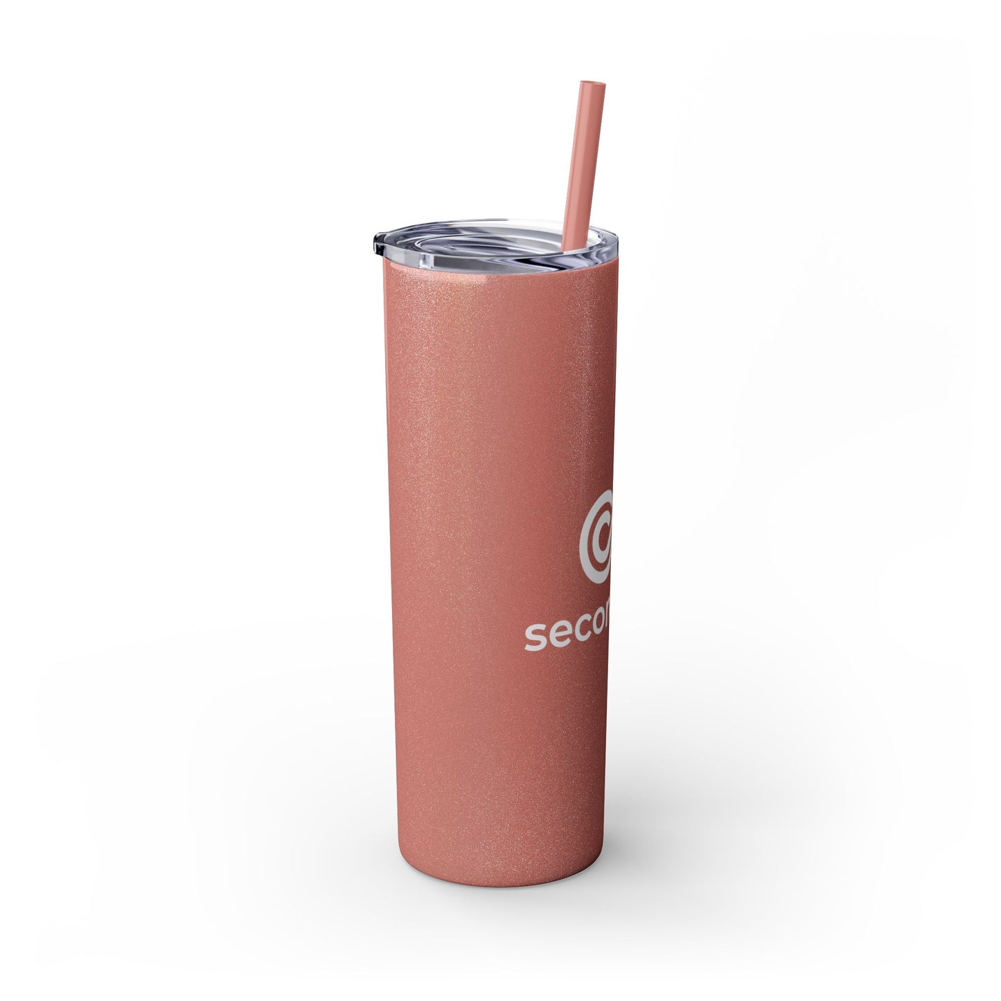 Secondslide Skinny Tumbler w/ Straw 20oz