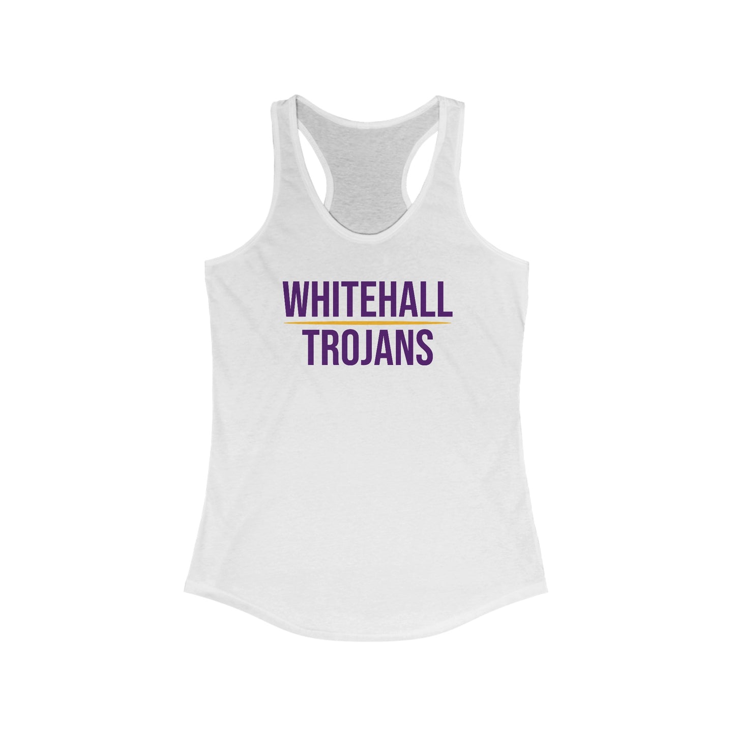 Women's Whitehall School Next Level Racerback Tank