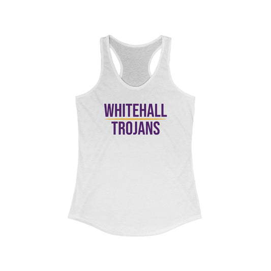 Women's Whitehall School Next Level Racerback Tank