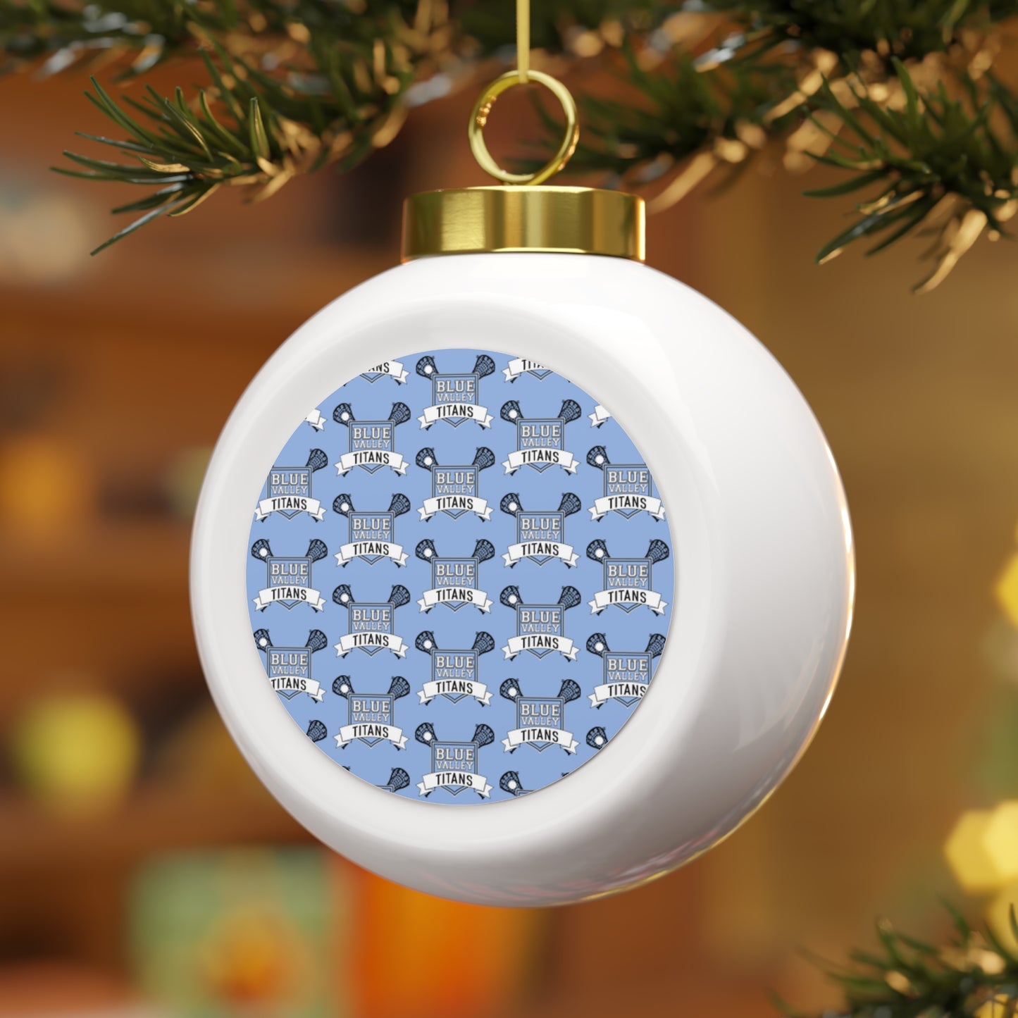BV Titans Christmas Ball Ornament