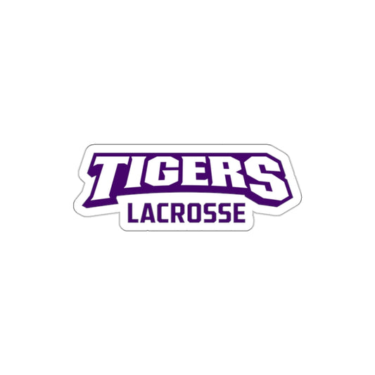 Tiger Lax Die-Cut Stickers (3-Pack)