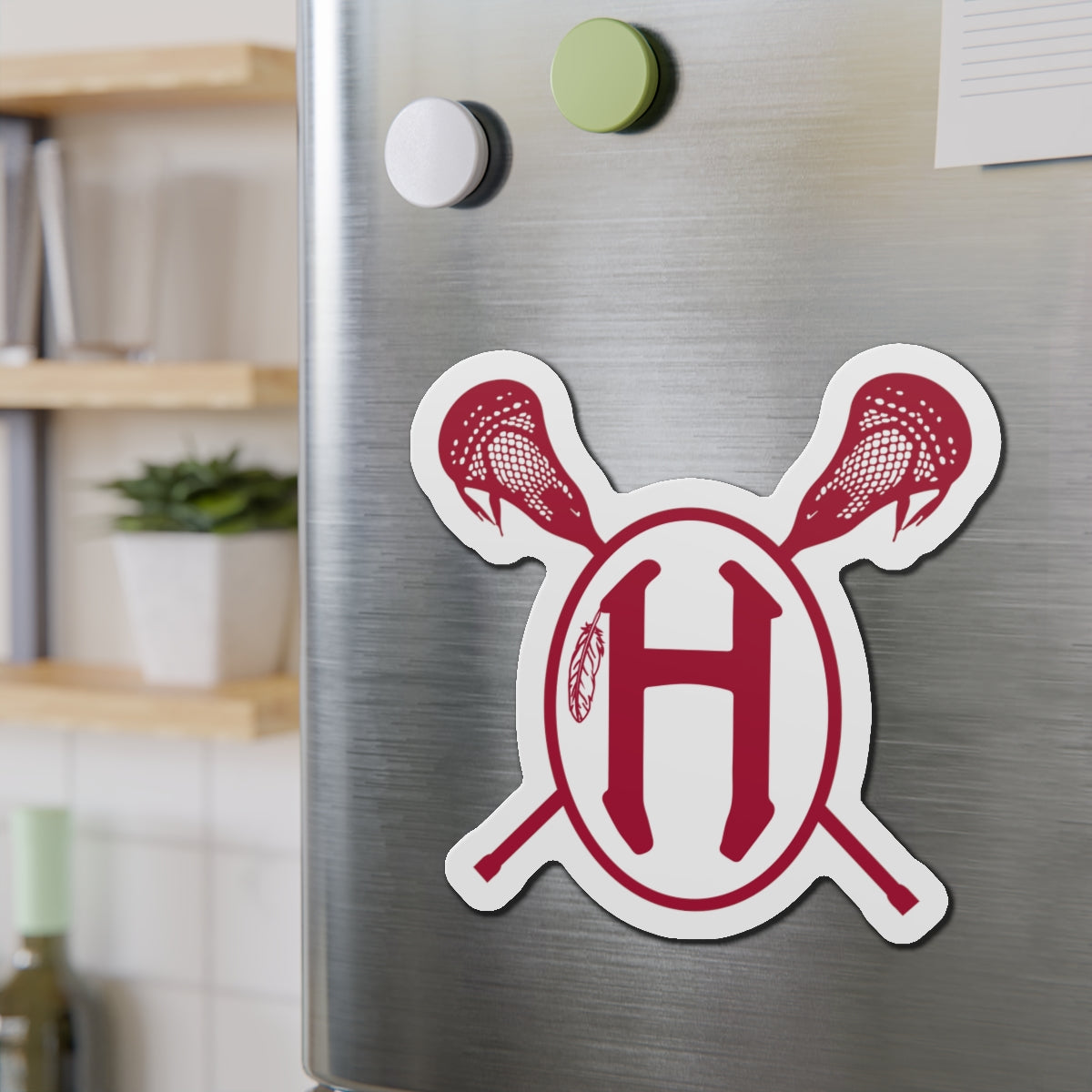 Hoboken Lacrosse Magnet