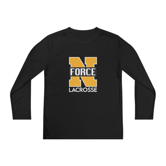 Youth Napa Force Lacrosse Sport-Tek Performance Long Sleeve