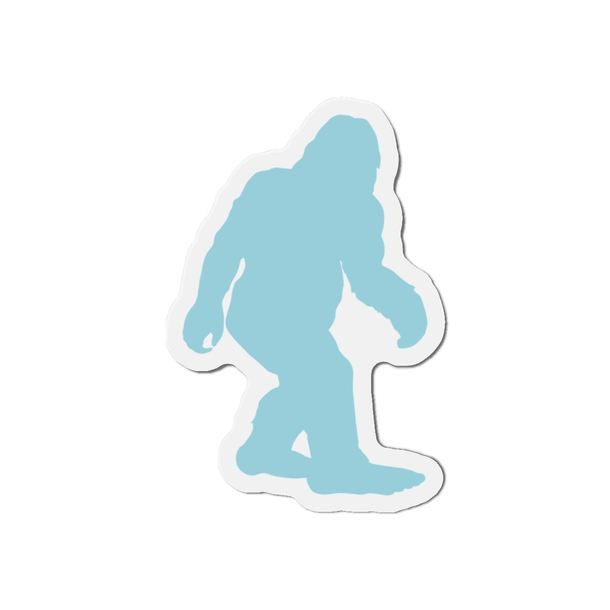 Sasquatch Lacrosse Die-Cut Magnet