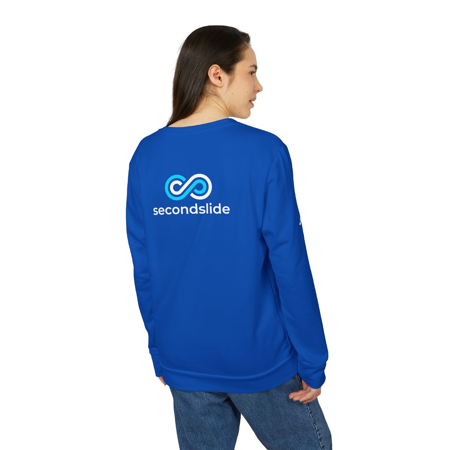 adidas® Unisex Fleece Crewneck Sweatshirt