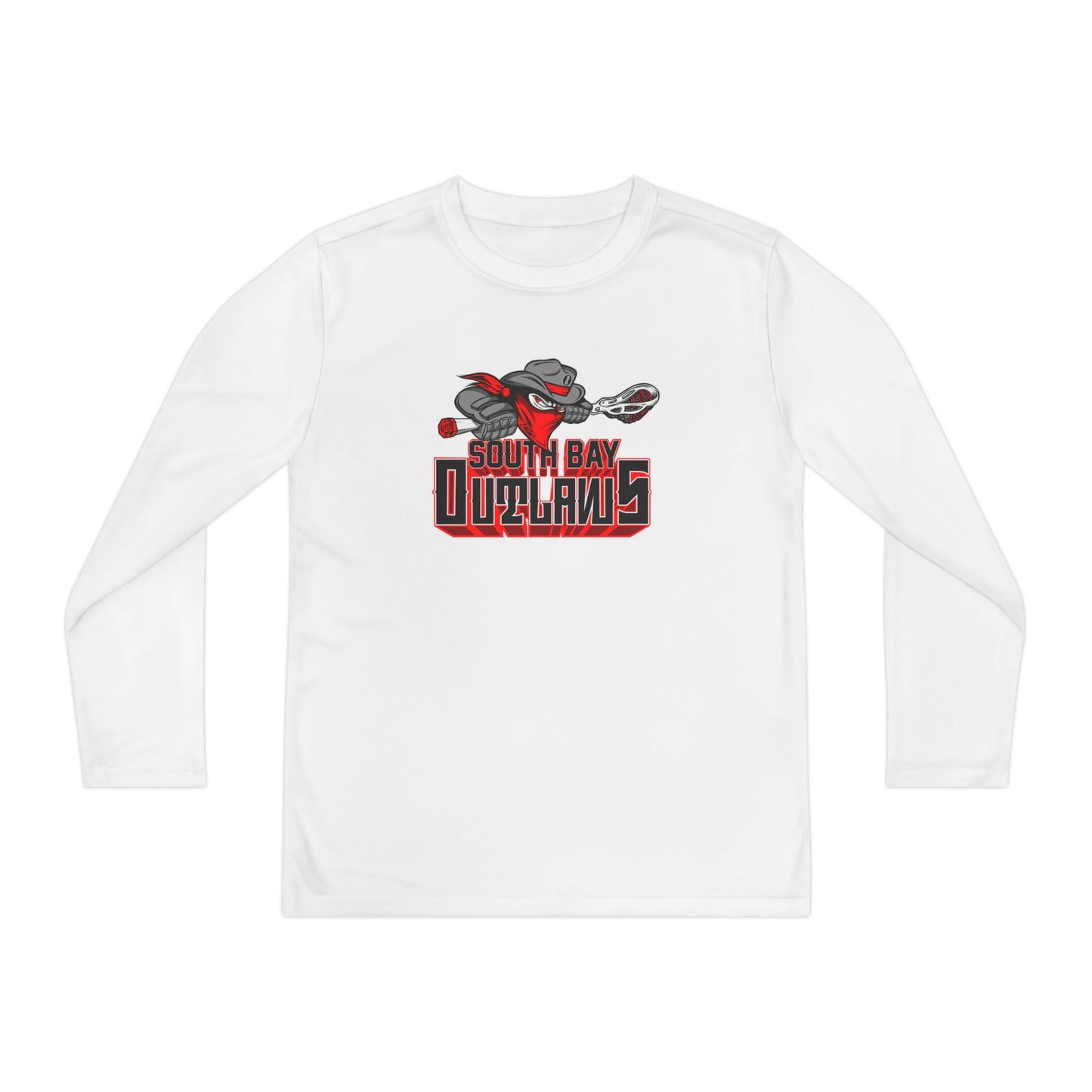 Youth South Bay Outlaws Sport-Tek Performance Long Sleeve Shirt