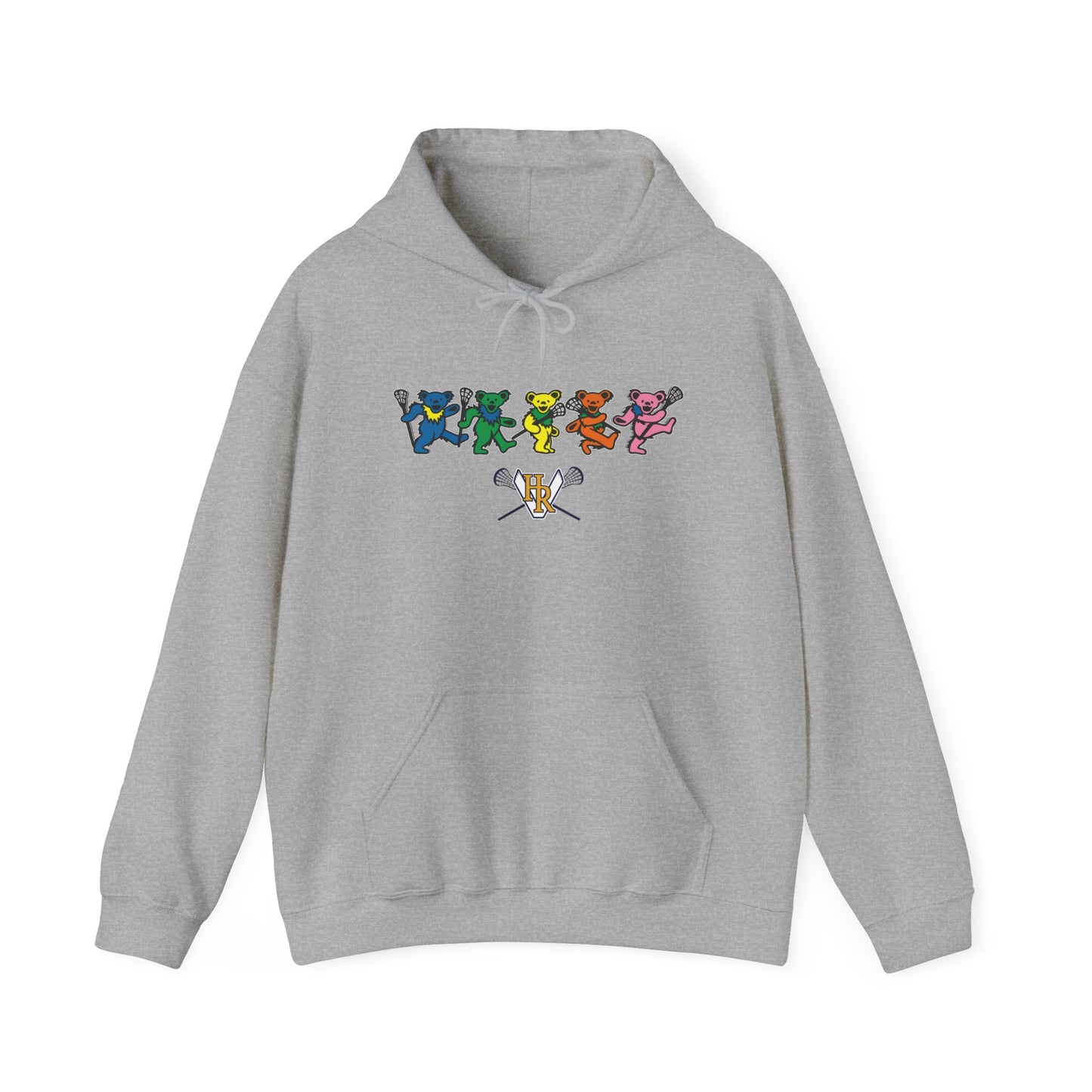 Adult HRV Lacrosse Gildan Heavy Blend™ Hooded Sweatshirt - Dancing Bears