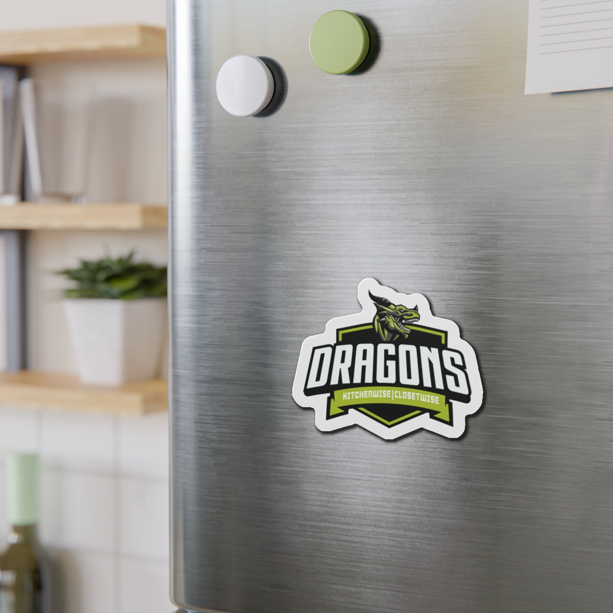 Dragons Die-Cut Magnet