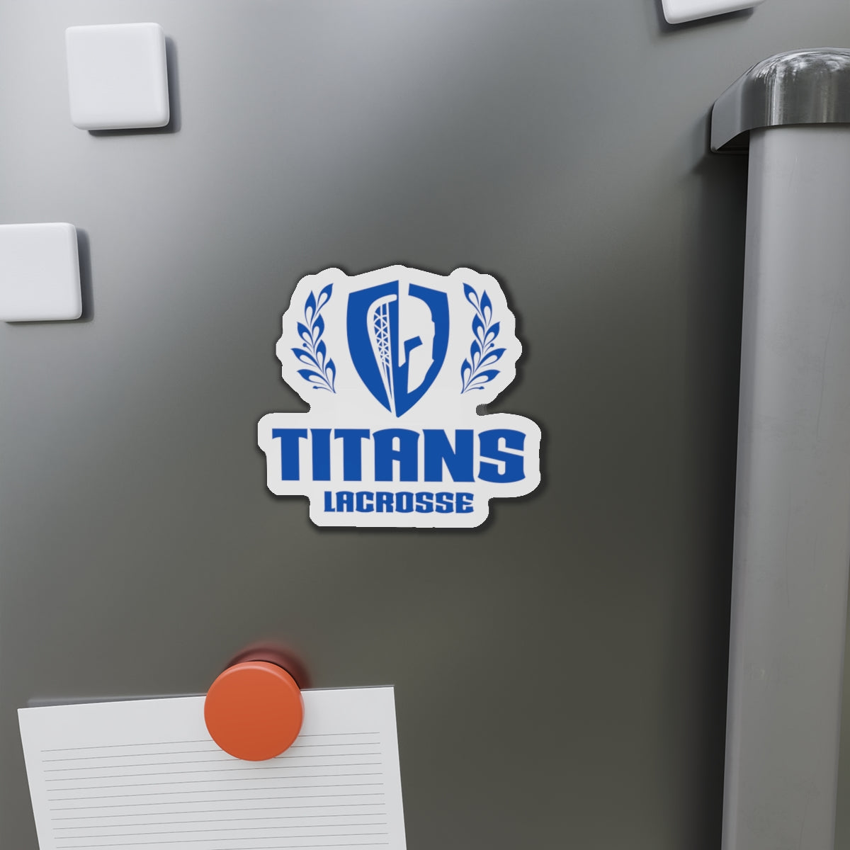 SW Titans Lacrosse Die-Cut Magnet