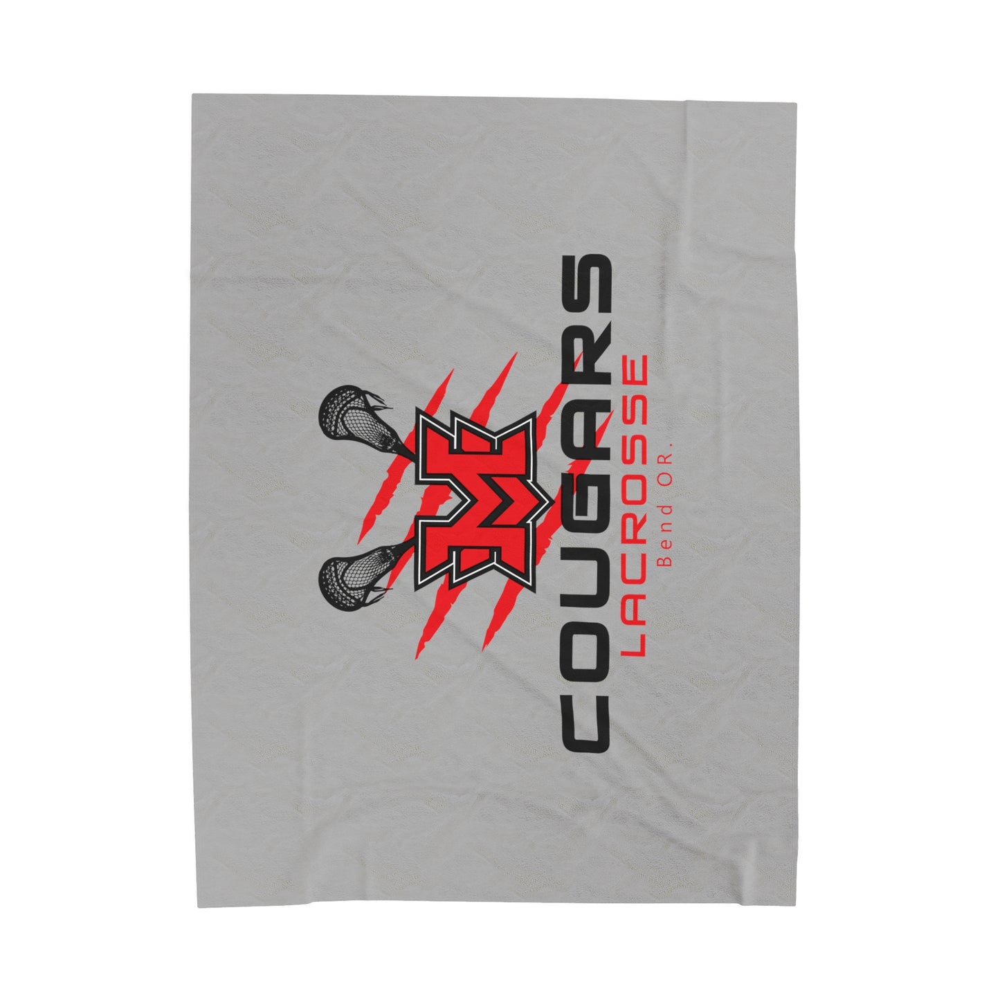 MV Lacrosse Velveteen Plush Blanket