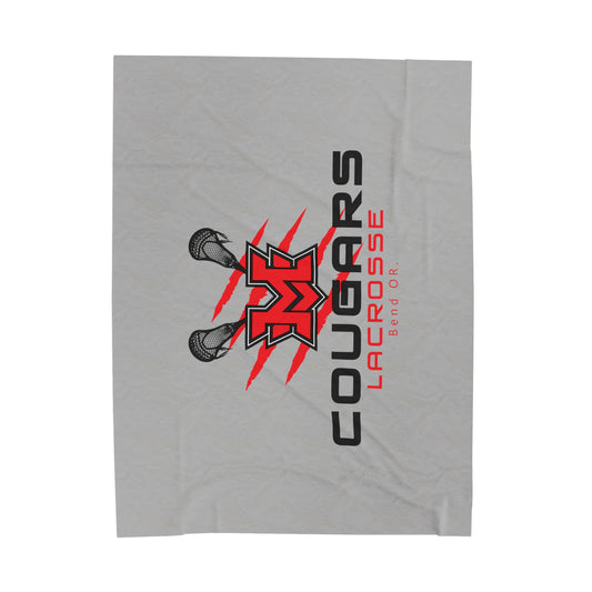 MV Lacrosse Velveteen Plush Blanket