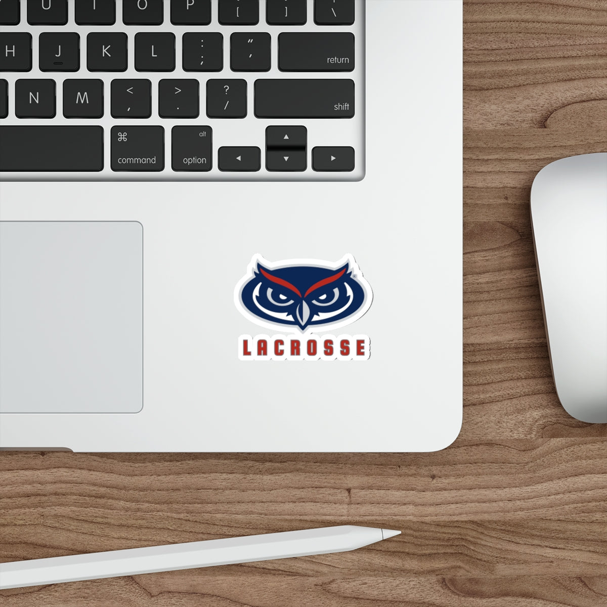 FAU Lacrosse Die-Cut Outdoor Sticker (3"x3")