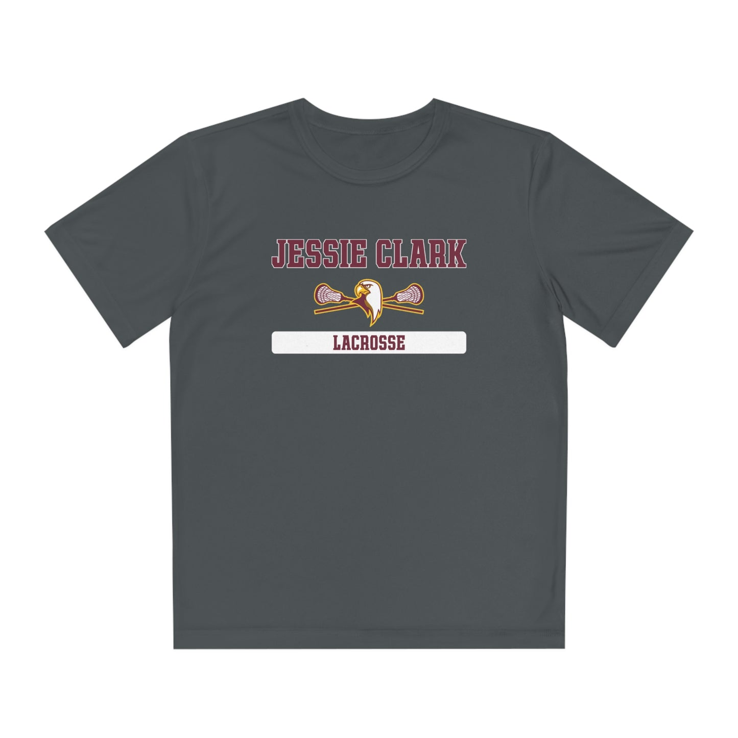 Youth JCMS Lacrosse Sports Sport-Tek Performance Tee