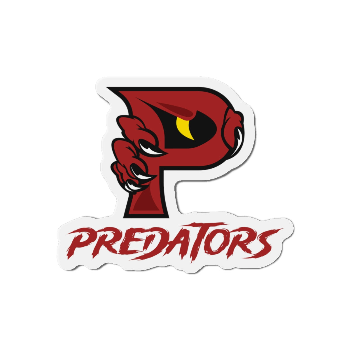 Predators Die-Cut Magnet