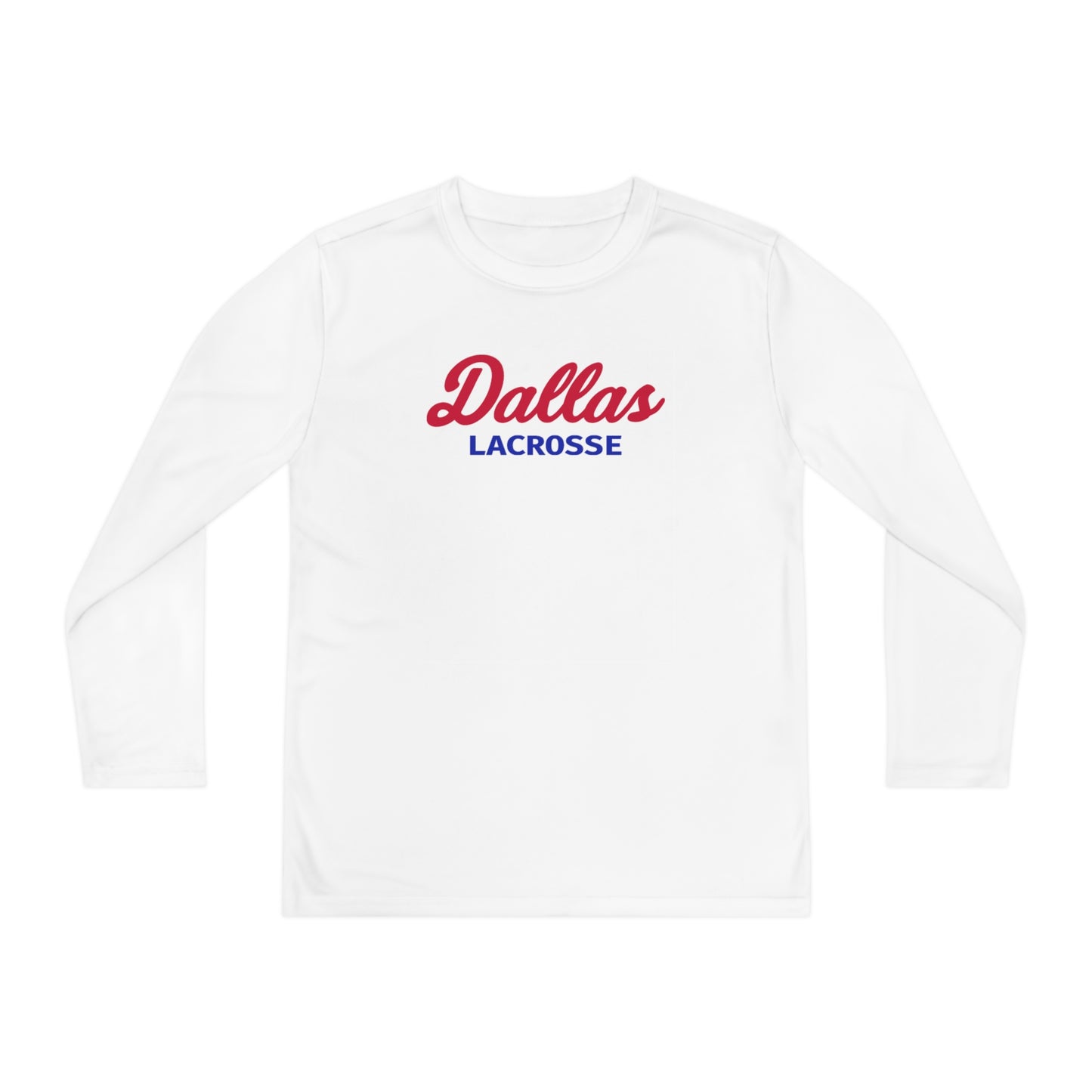 Youth Stangs Lacrosse Club Sport-Tek Performance Long Sleeve