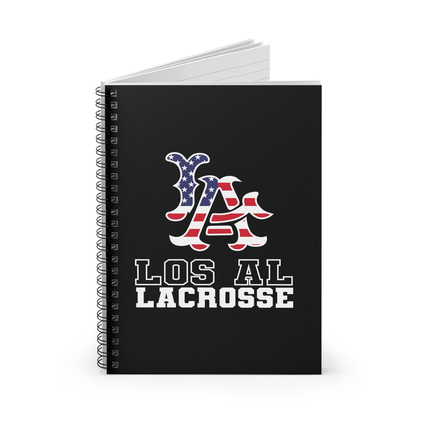Los Alamitos Lacrosse Spiral Notebook - Ruled Line (8" x 6")