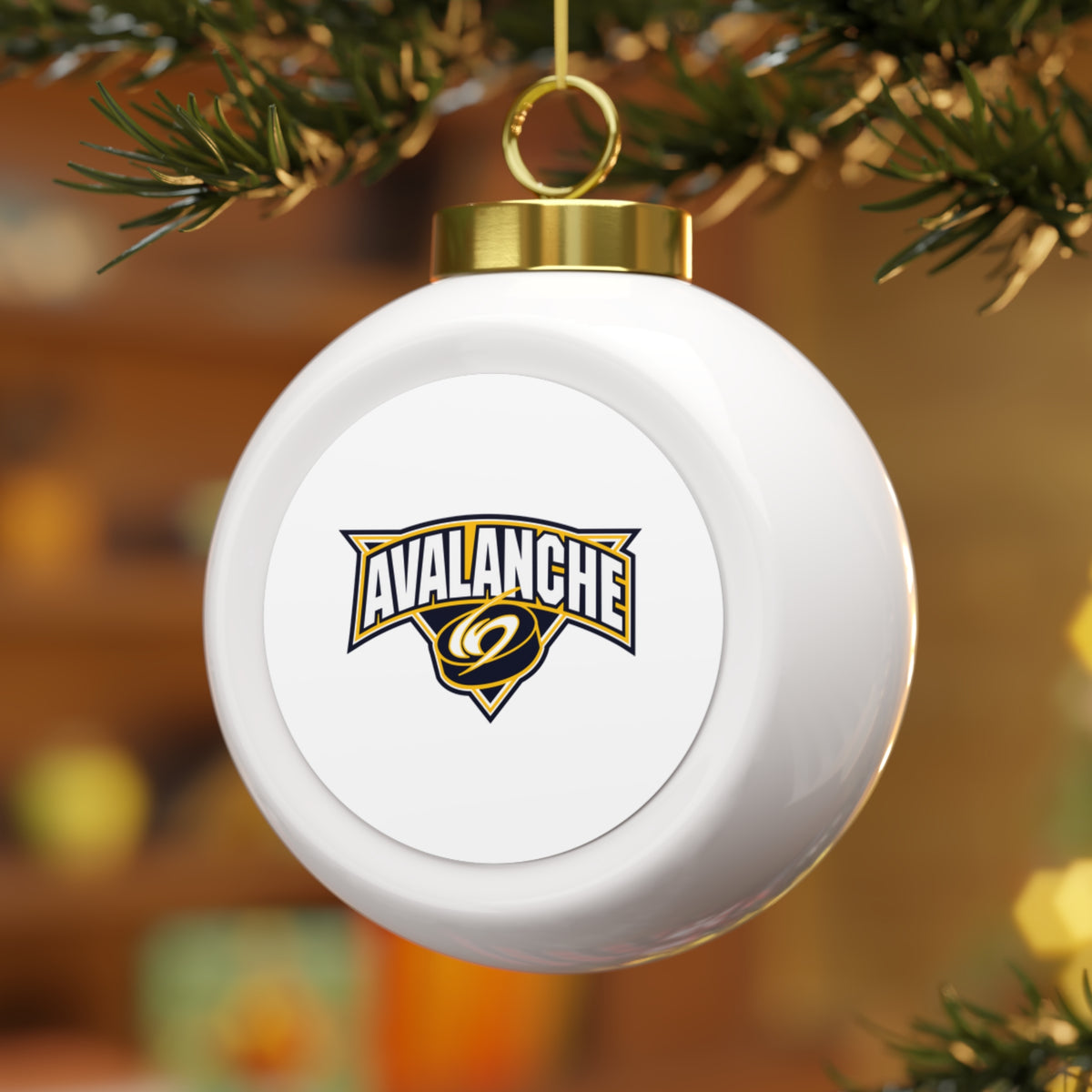 North Jersey Avalanche Christmas Ball Ornament