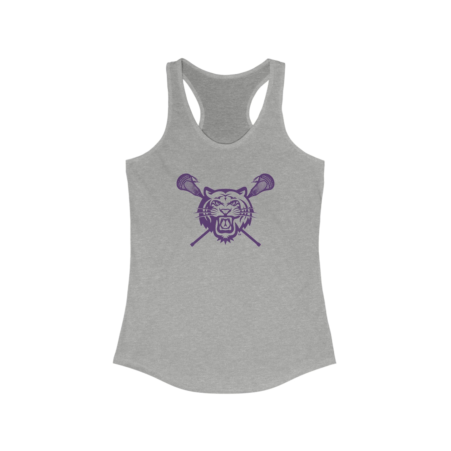 Women's Tiger Lax Next Level Racerback Tank