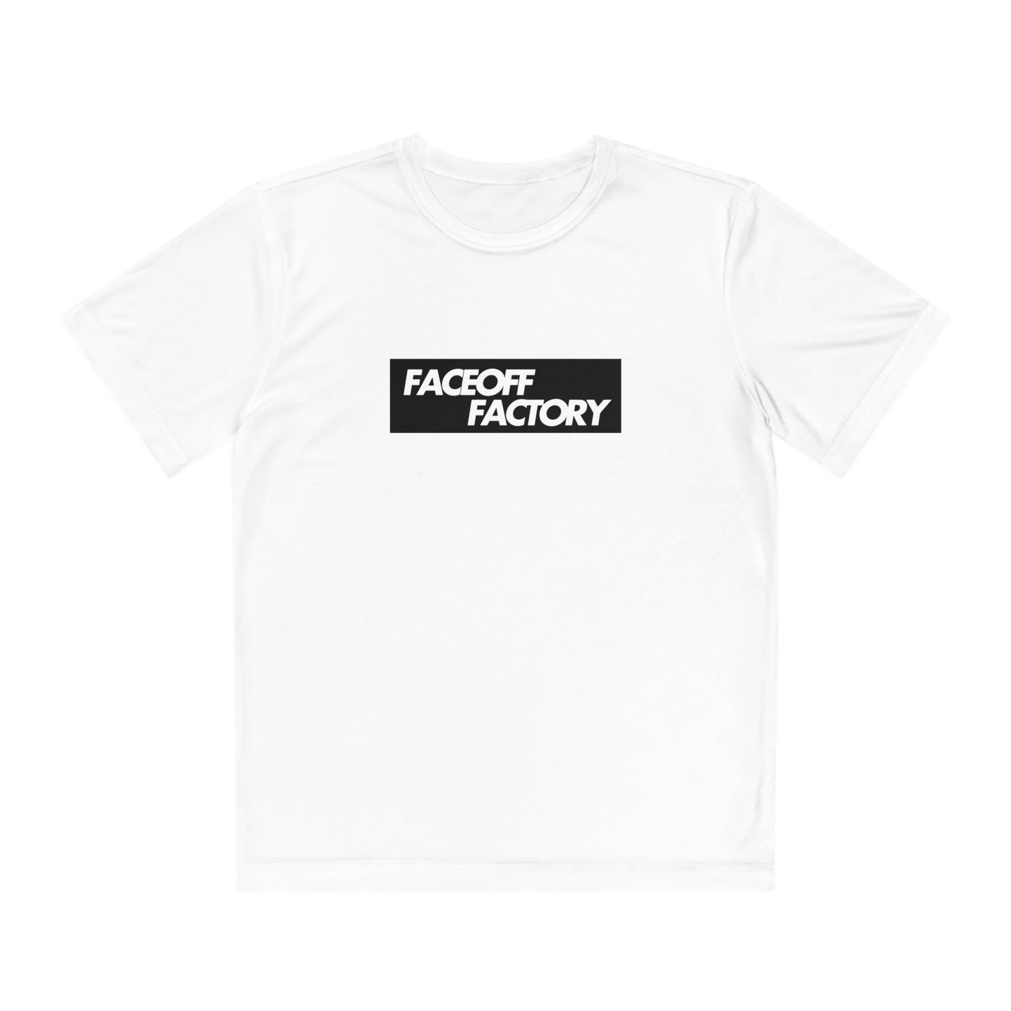 Youth Faceoff Factory Sport-Tek Performance T-shirt