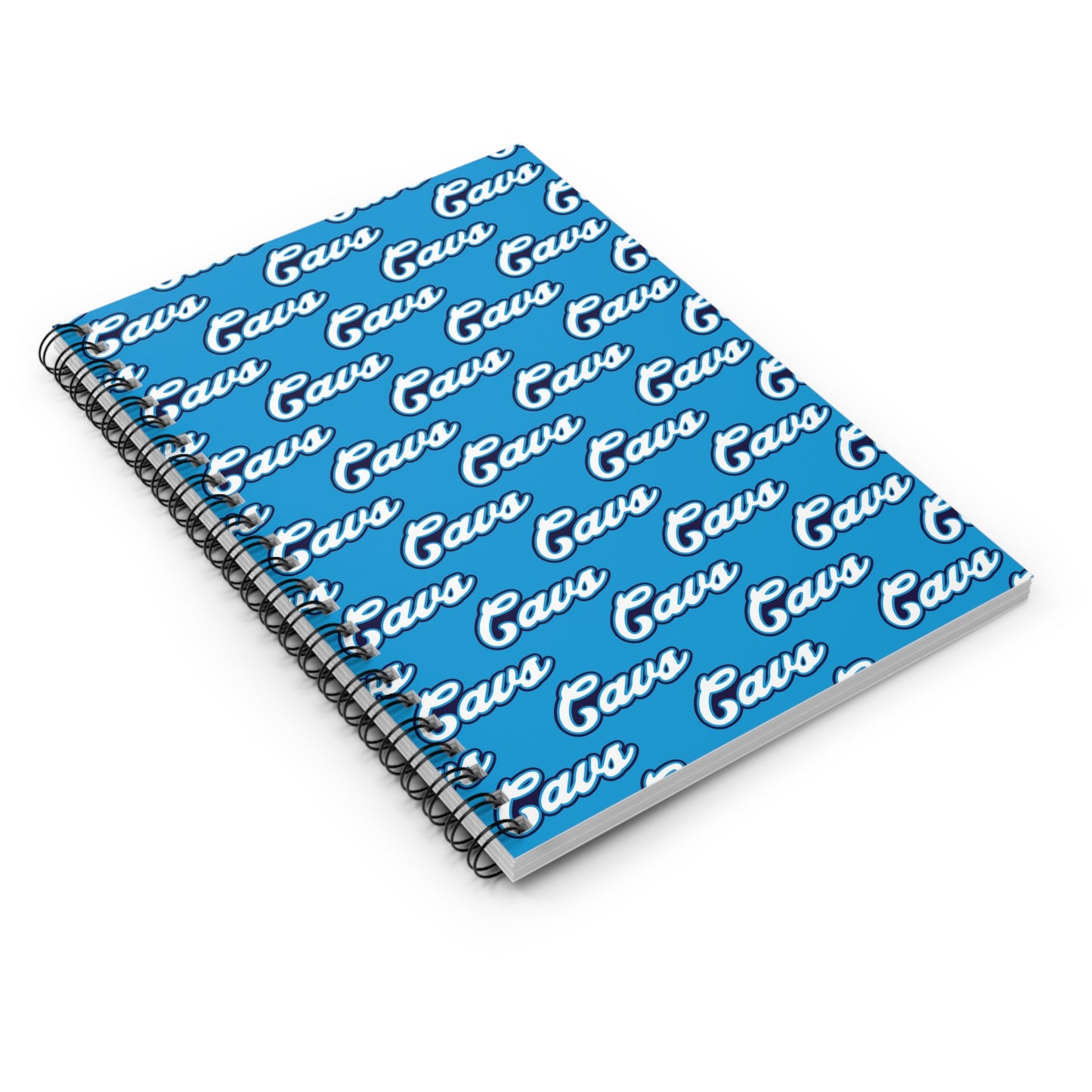 Cavaliers Lacrosse Spiral Notebook - Ruled Line