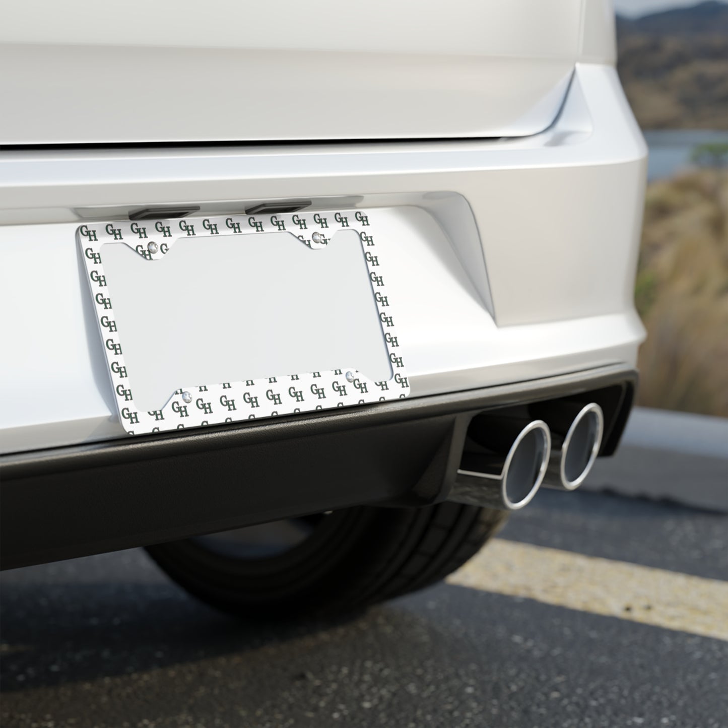GHHS Metal License Plate Frame