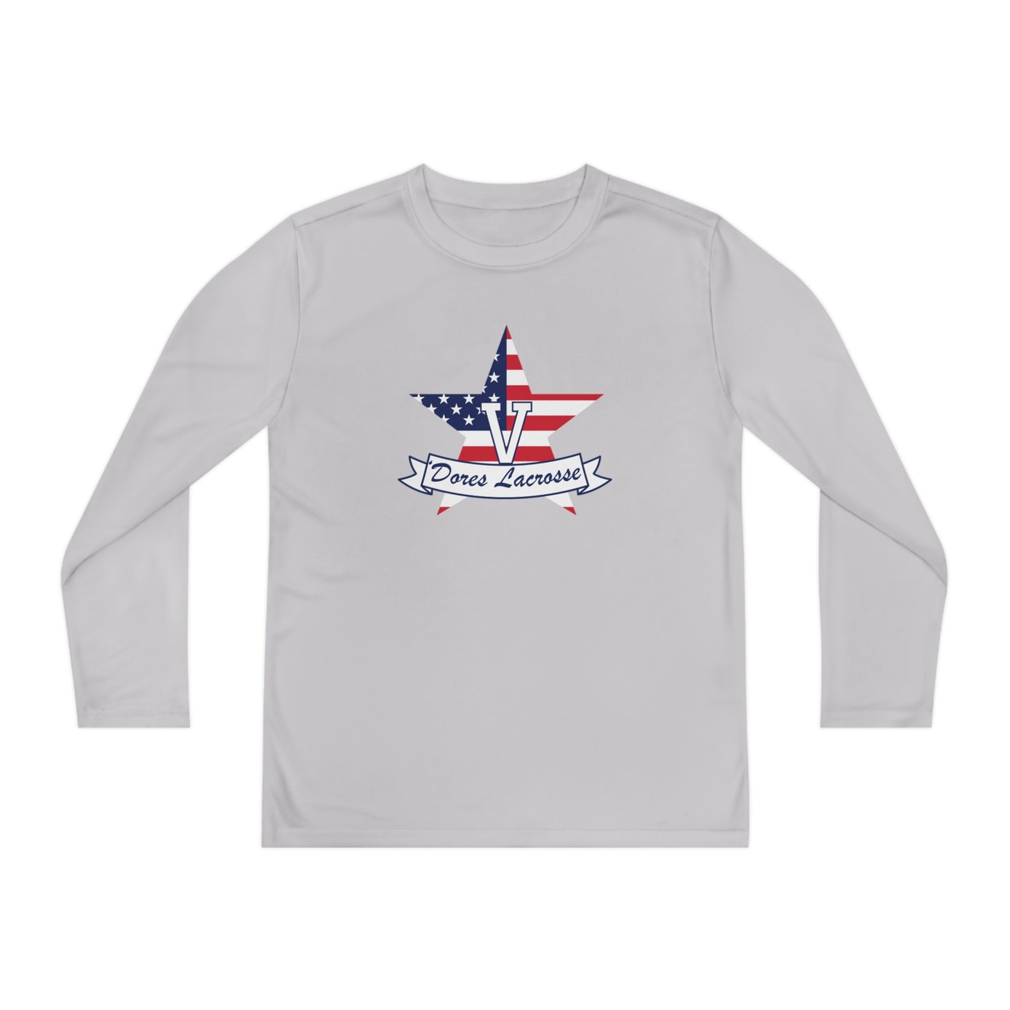 Youth Commodores Lacrosse Club Sport-Tek Performance Long Sleeve