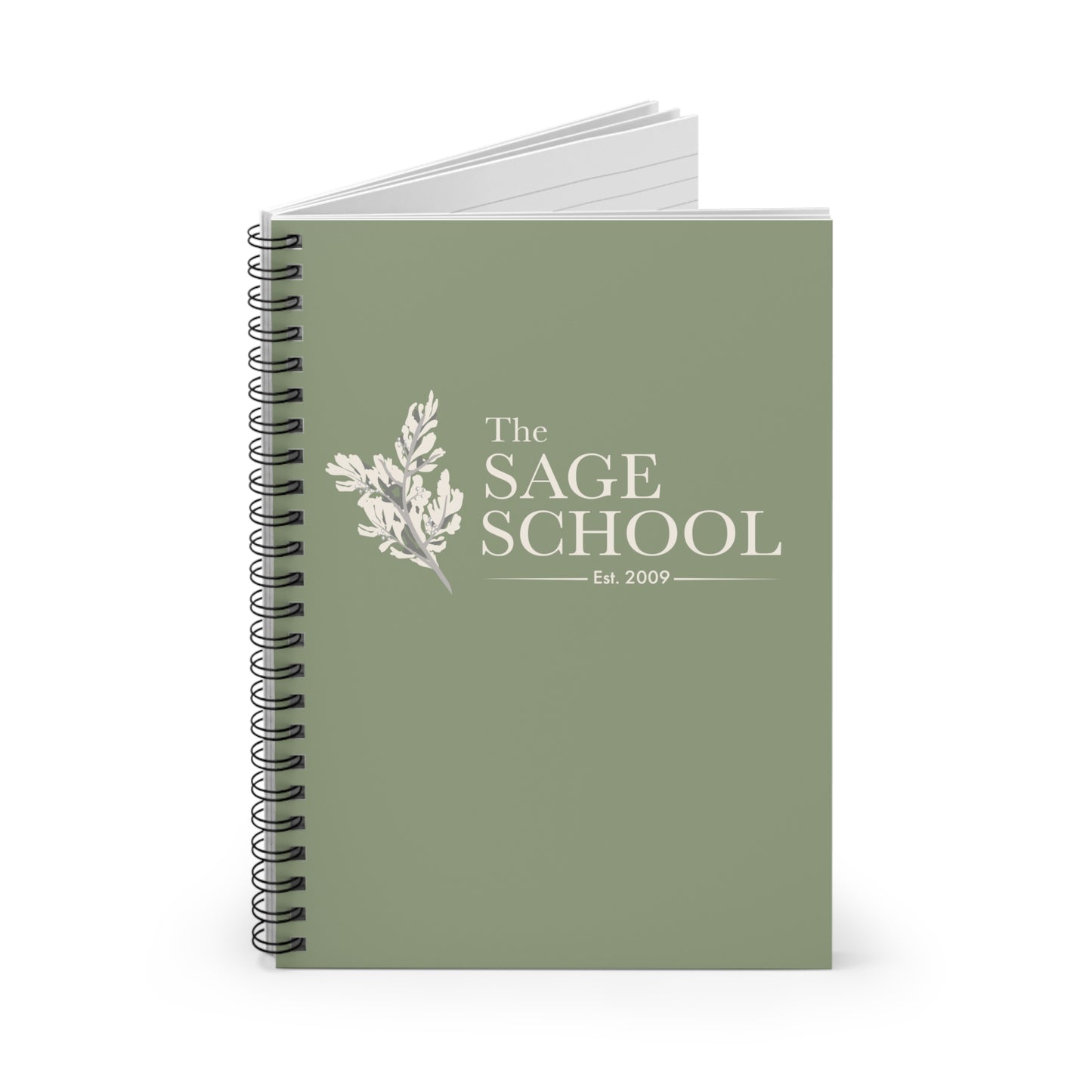 The Sage School Spiral Notebook - Ruled Line