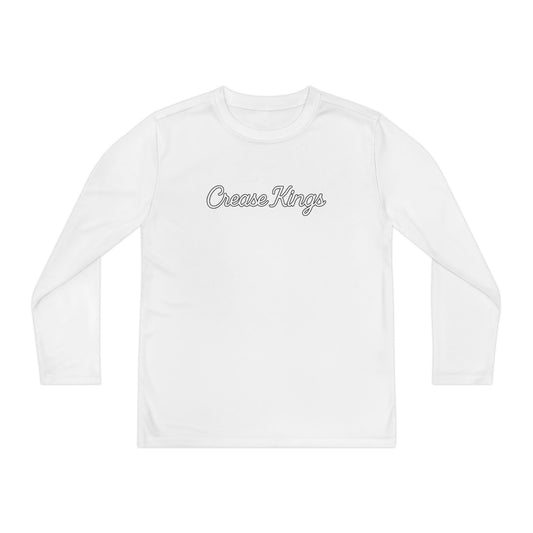 Youth Crease Kings Performance Long Sleeve Shirt