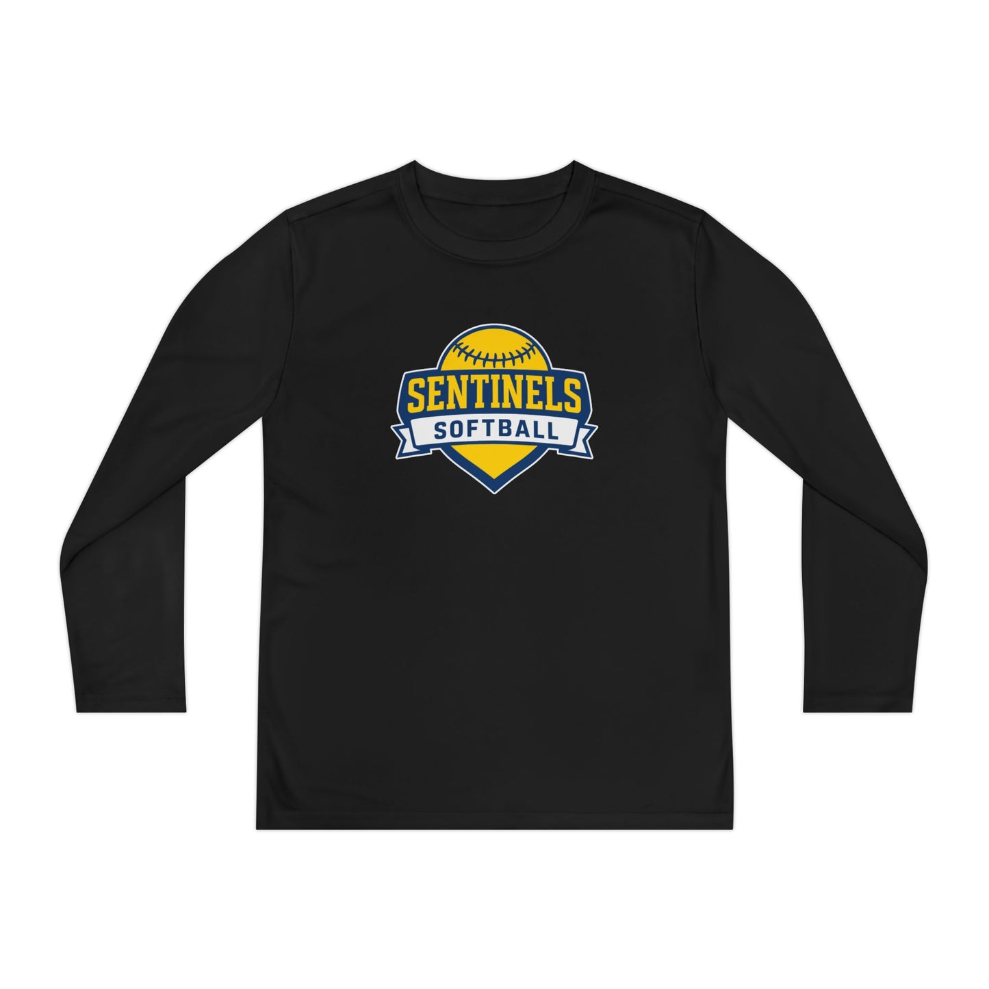 Youth Sentinels Sport-Tek Performance Long Sleeve Shirt