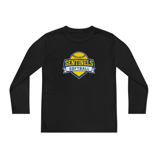 Youth Sentinels Sport-Tek Performance Long Sleeve Shirt