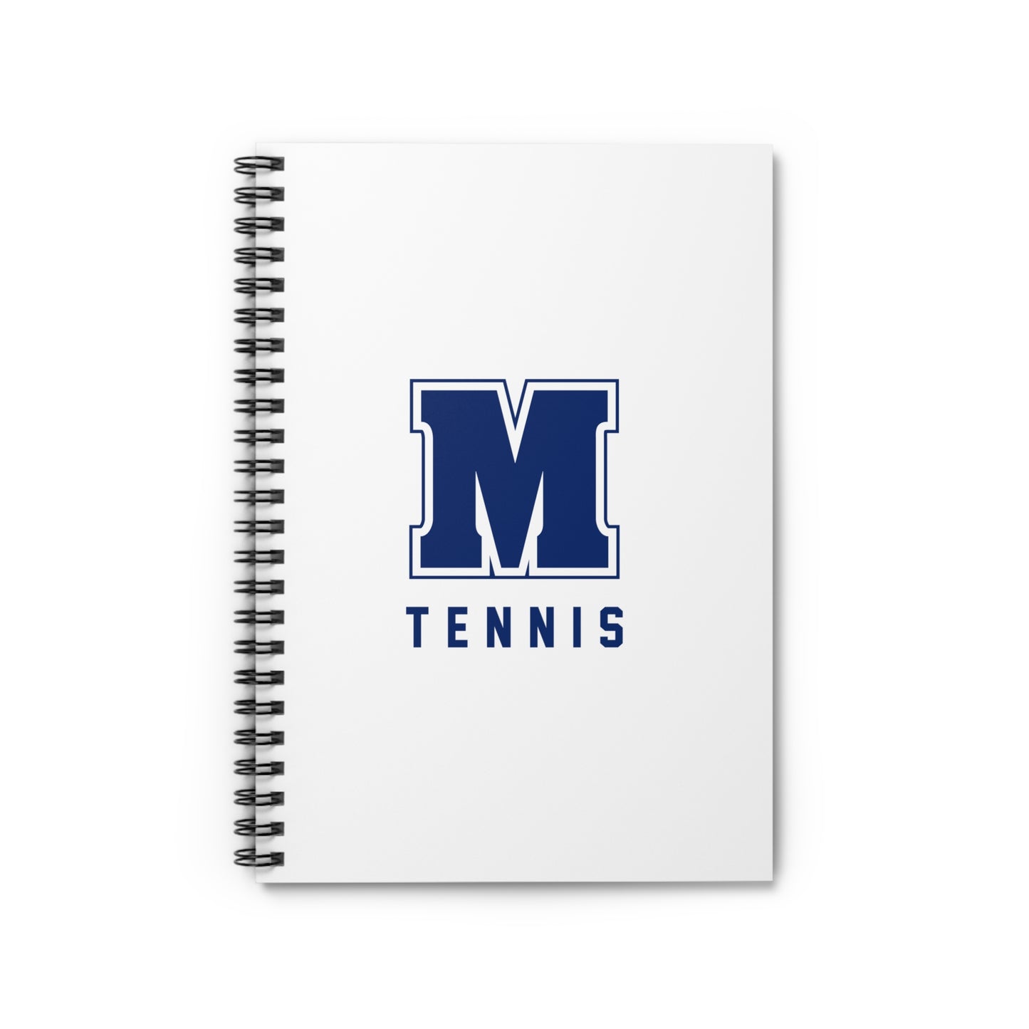 Maclay Tennis Spiral Notebook - Ruled Line (8" x 6")