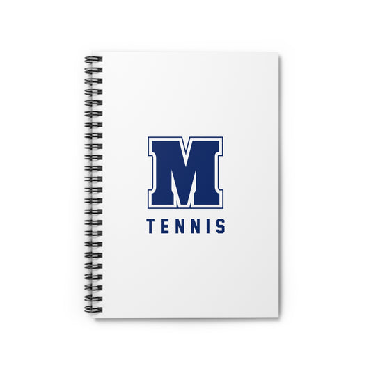 Maclay Tennis Spiral Notebook - Ruled Line (8" x 6")