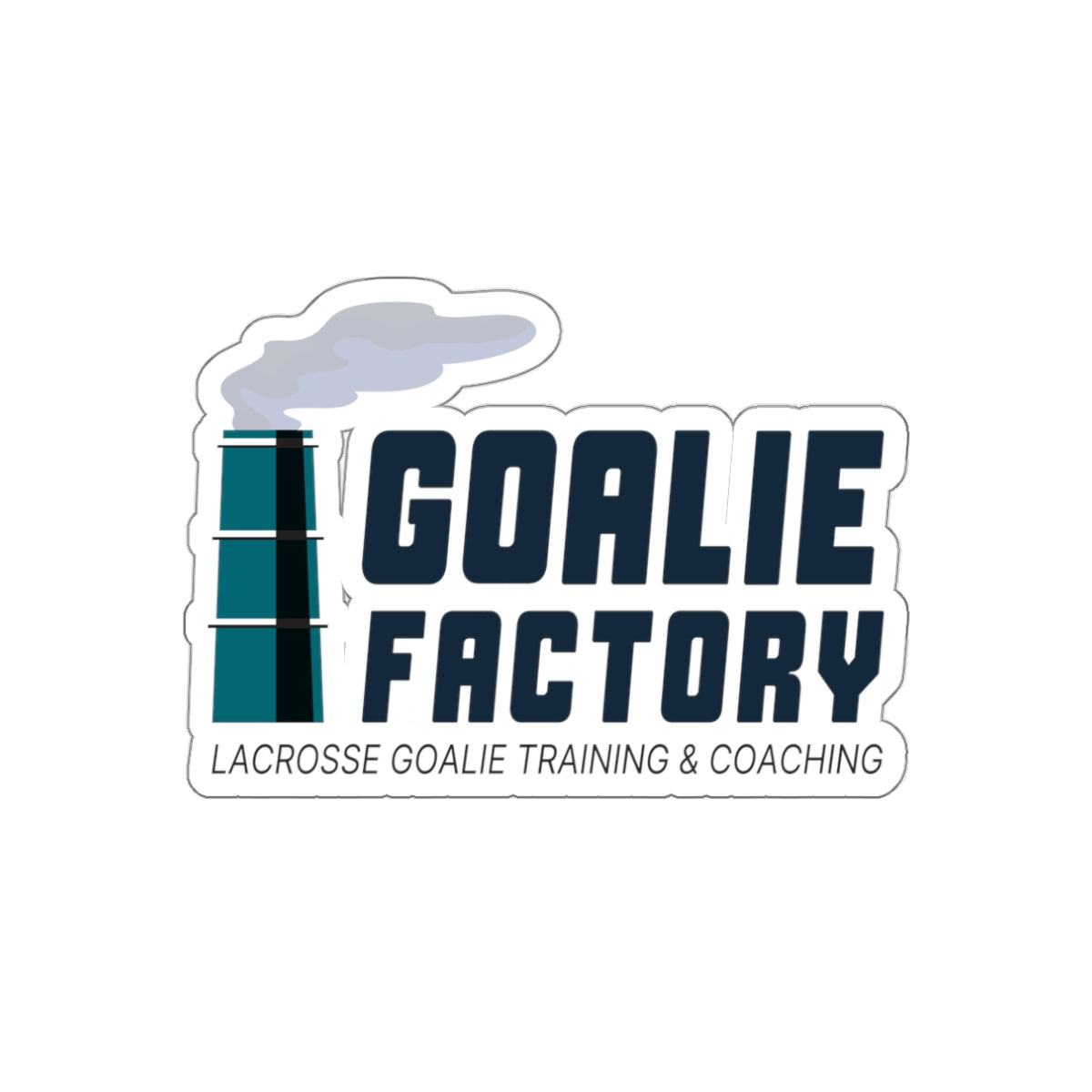 Goalie Factory Die-Cut Sticker