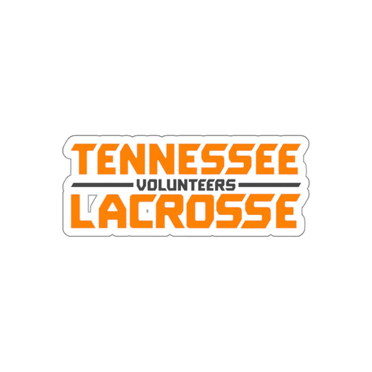 Tennessee Lacrosse Die-Cut Outdoor Sticker (3"x3")
