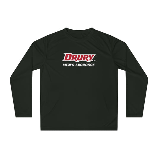 Adult Drury Lacrosse Team 365 Performance Long Sleeve