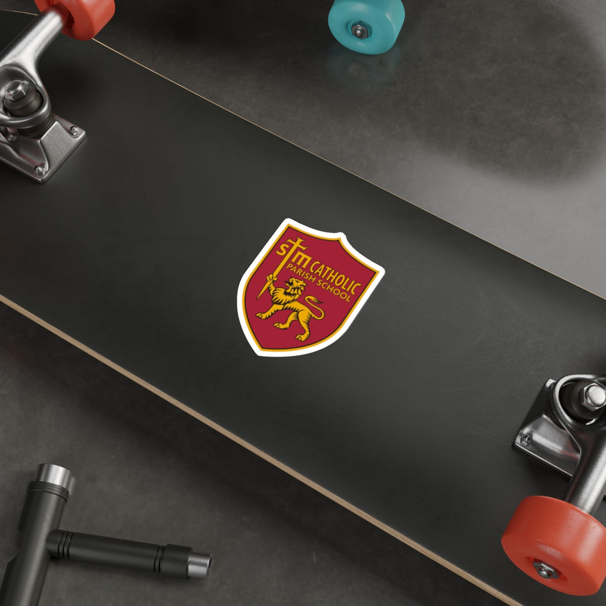 STM Catholic Die-Cut Sticker