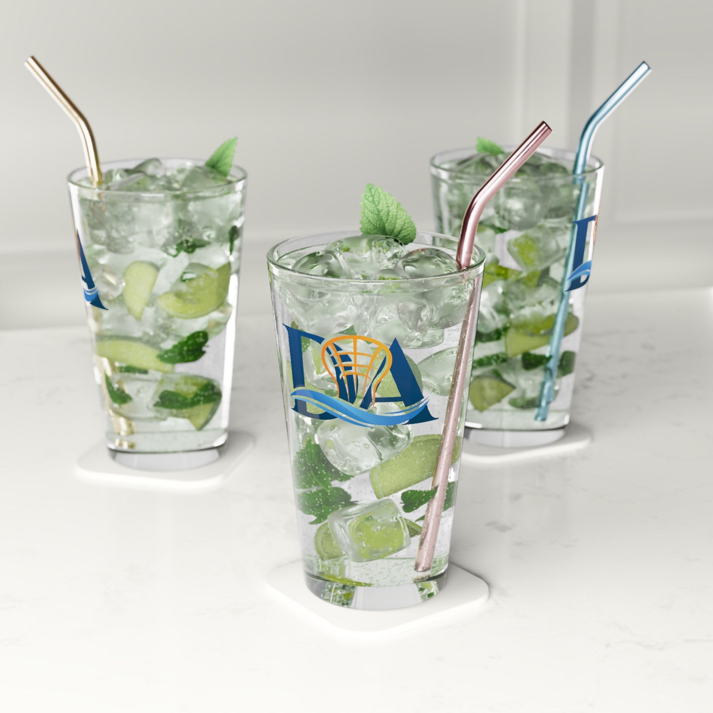 Dempsey Arsenault Lacrosse Pint Glass