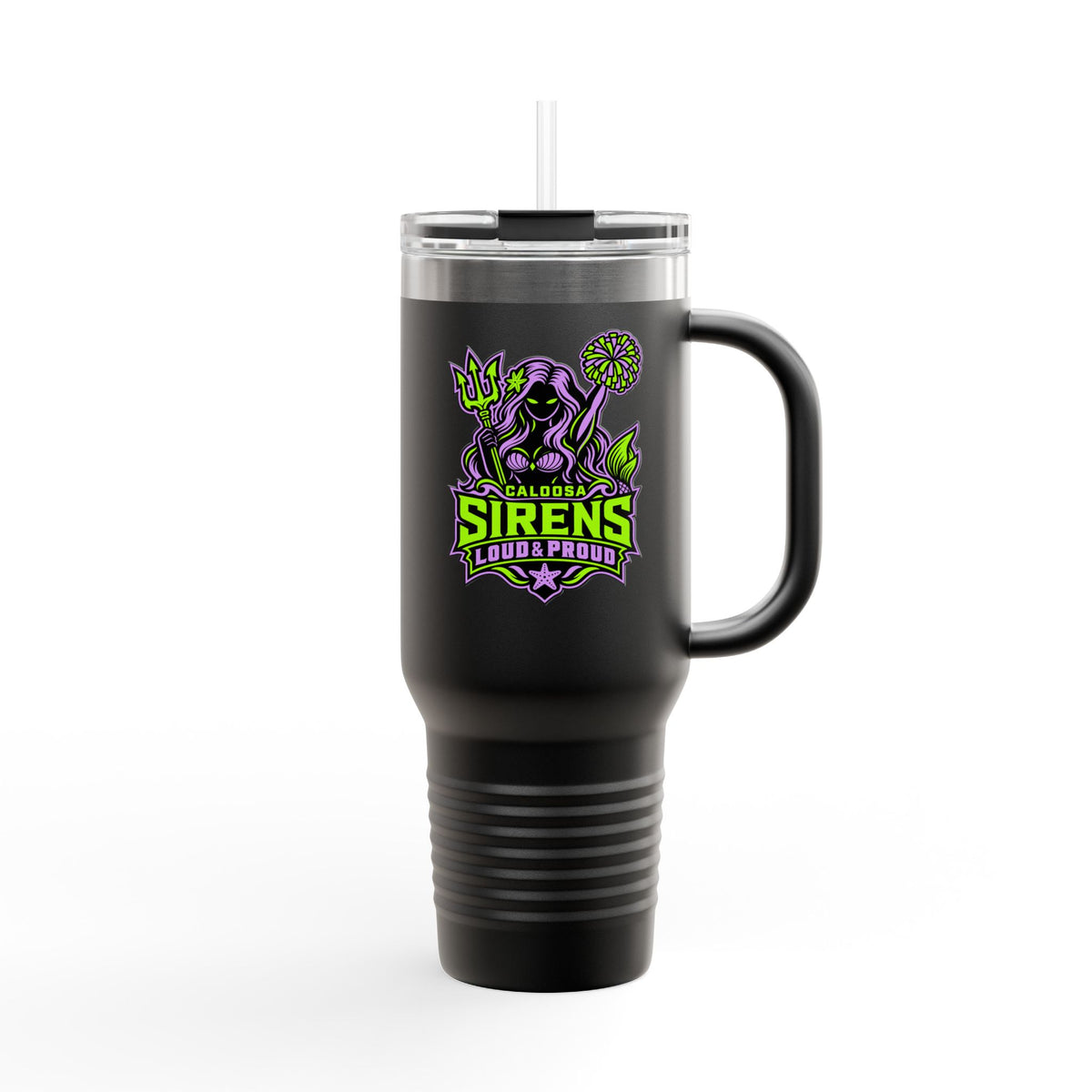 Caloosa Sirens Football Insulated Travel Mug (40 oz)