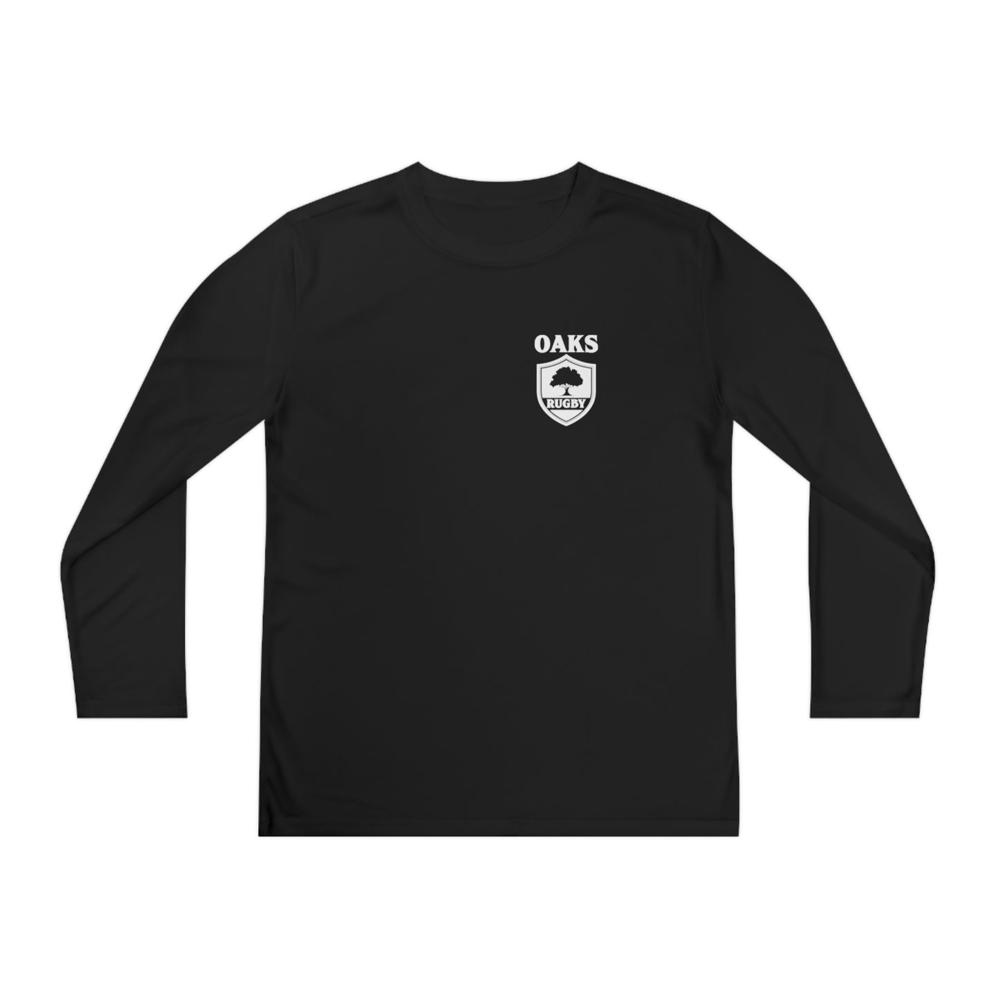 Youth Oaks Rugby Sport-Tek Performance Long Sleeve