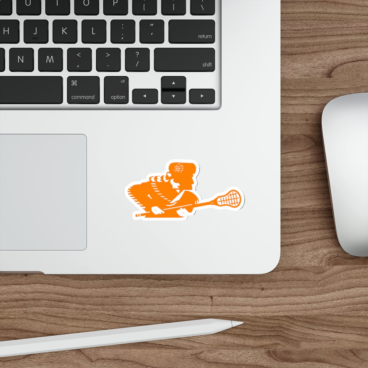 Tennessee Lacrosse Die-Cut Sticker (3x3, 4x4)