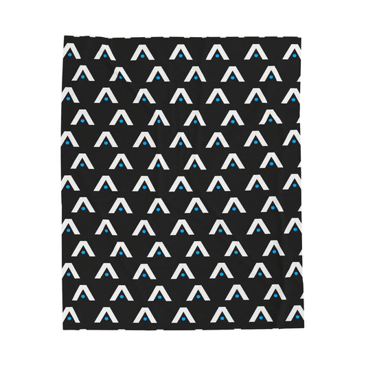 ADVNC Lacrosse Velveteen Plush Blanket