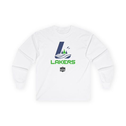 Adult Lakers Gildan Ultra Cotton Long Sleeve