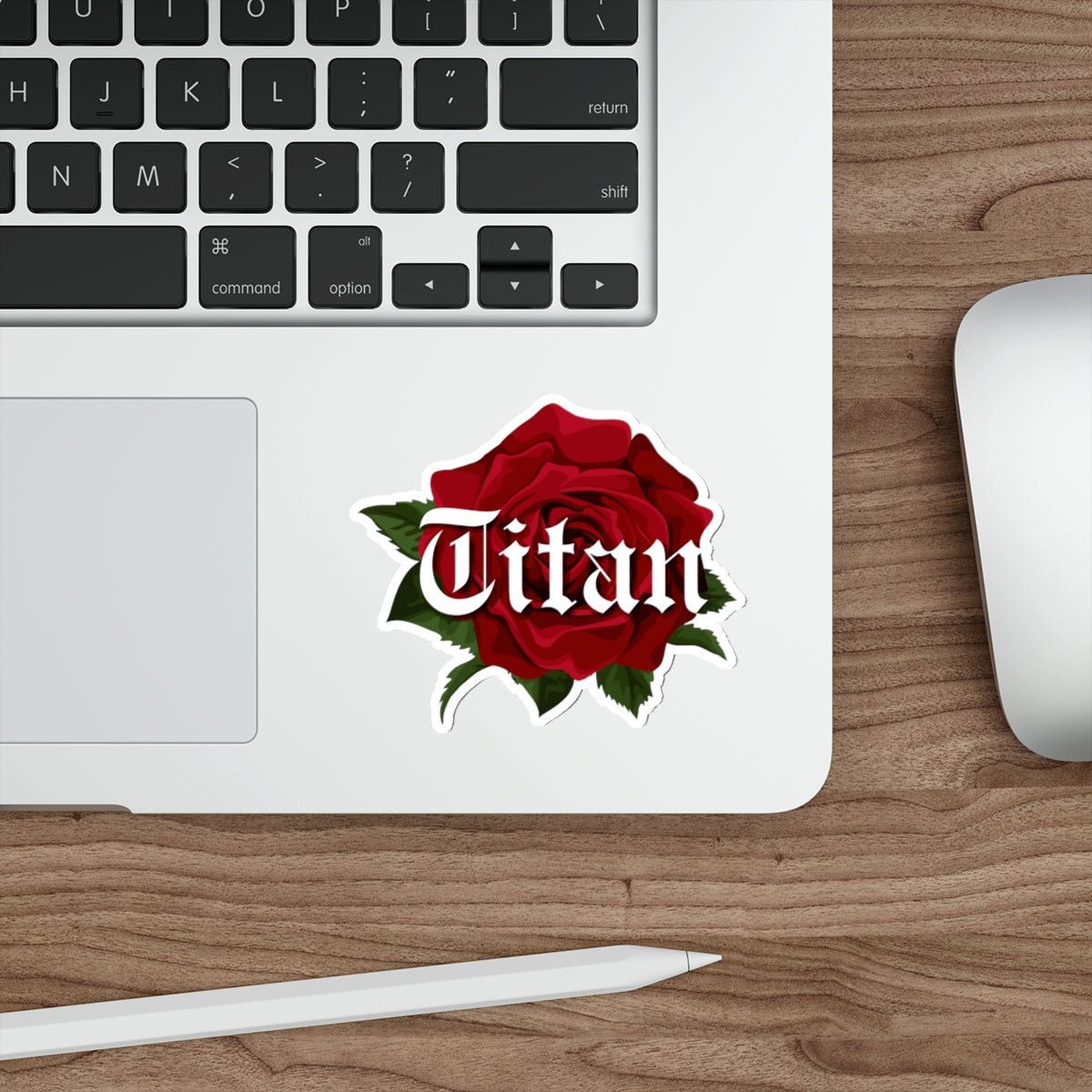 Titan Lacrosse Die-Cut  Sticker