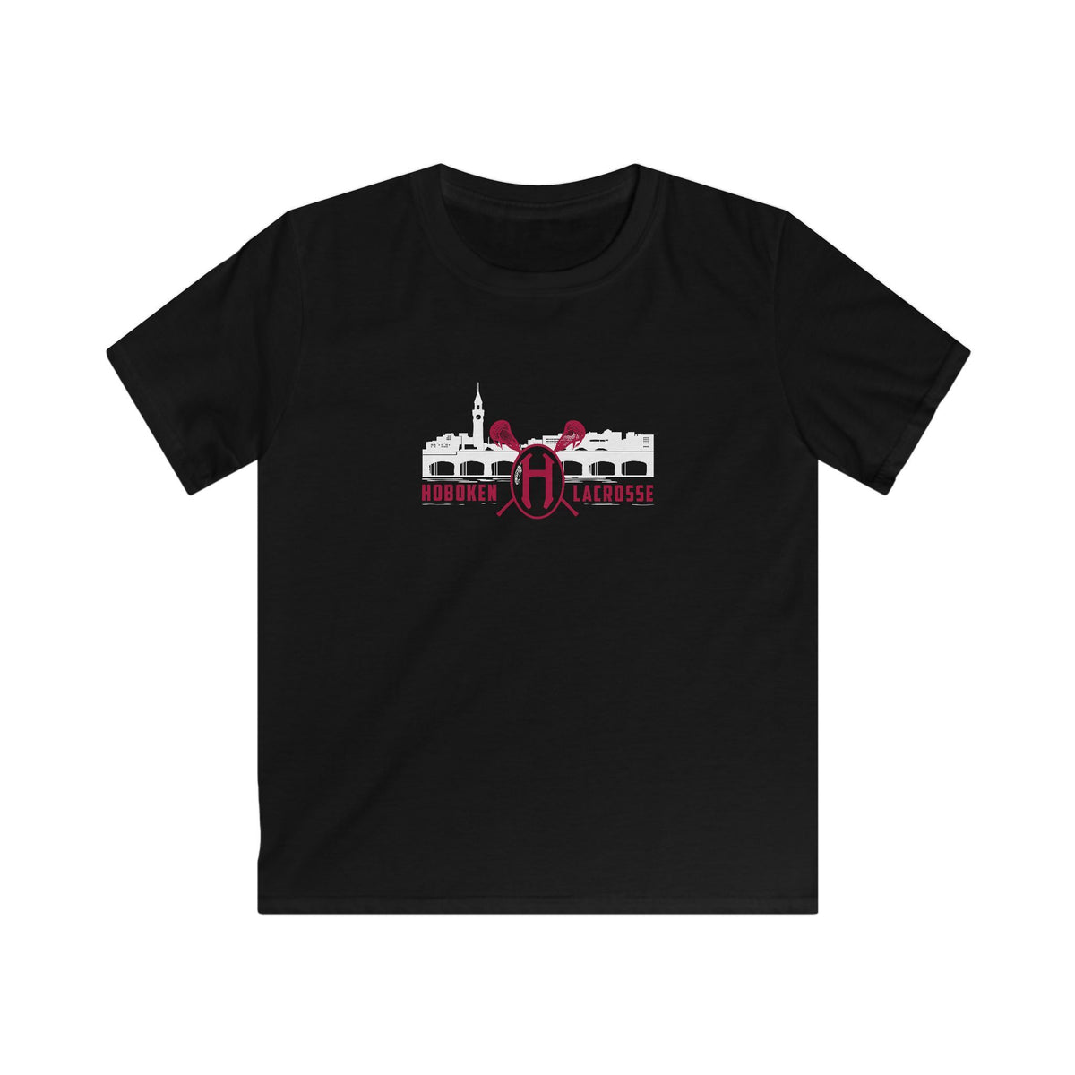Youth Hoboken Lacrosse Gildan Softstyle T-Shirt