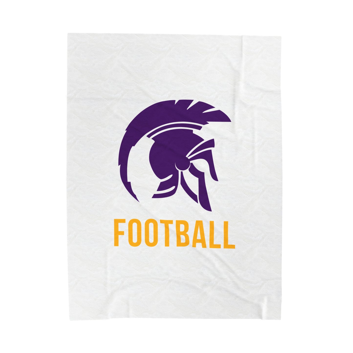 Whitehall Football Velveteen Plush Blanket (60" x 80")
