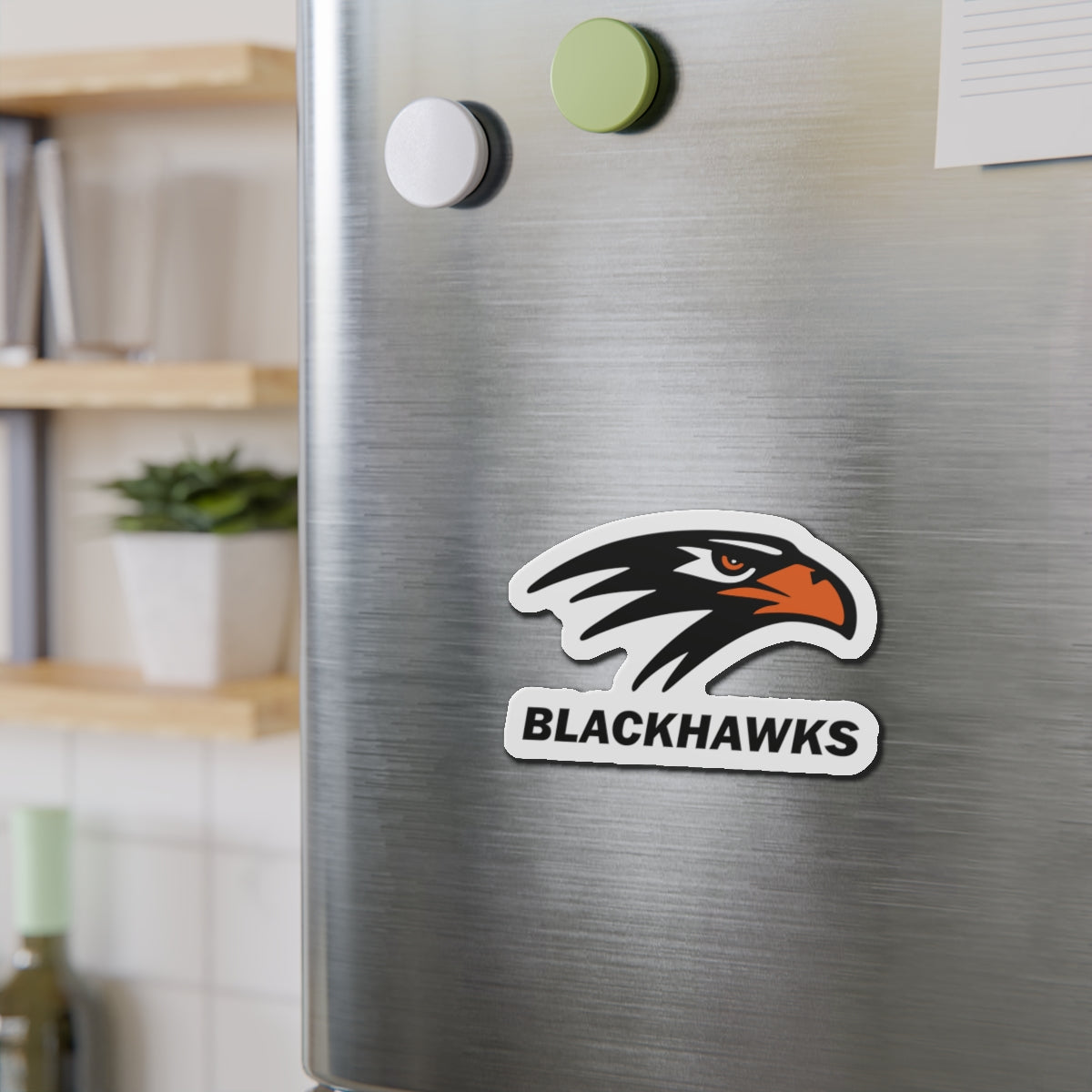 Blackhawks Die-Cut Magnet