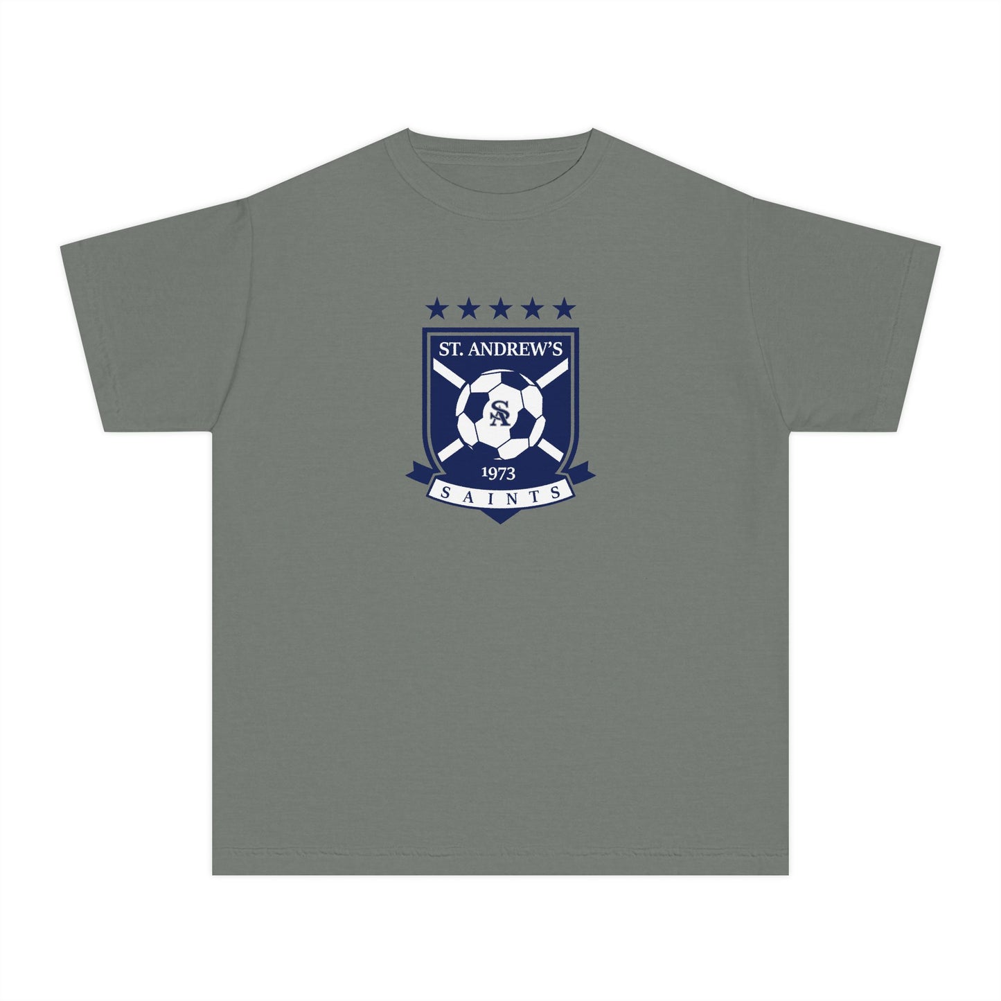 Youth St. Andrew's Soccer Comfort Colors Garment Dyed T-Shirt