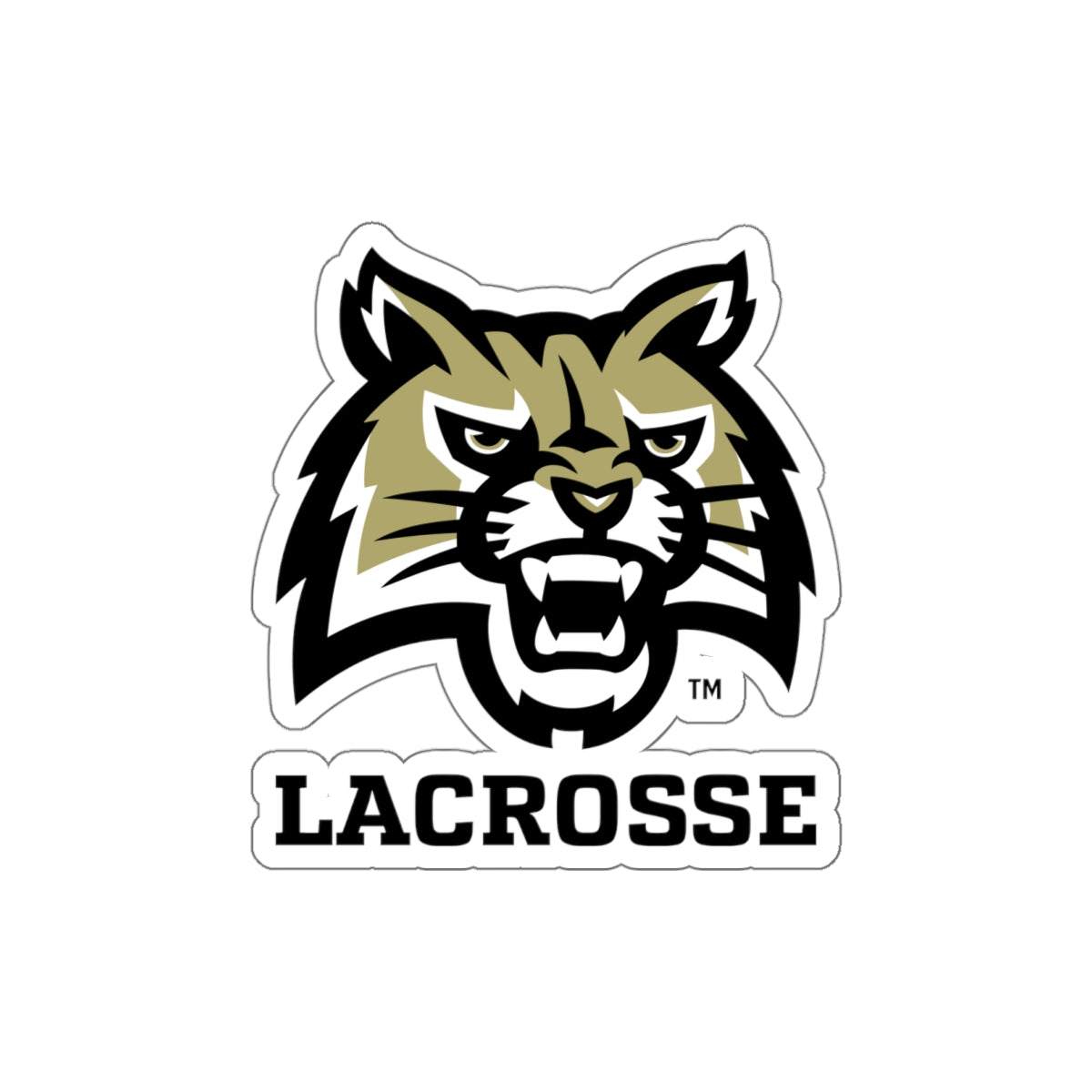 Buchholz Lacrosse Die-Cut Sticker